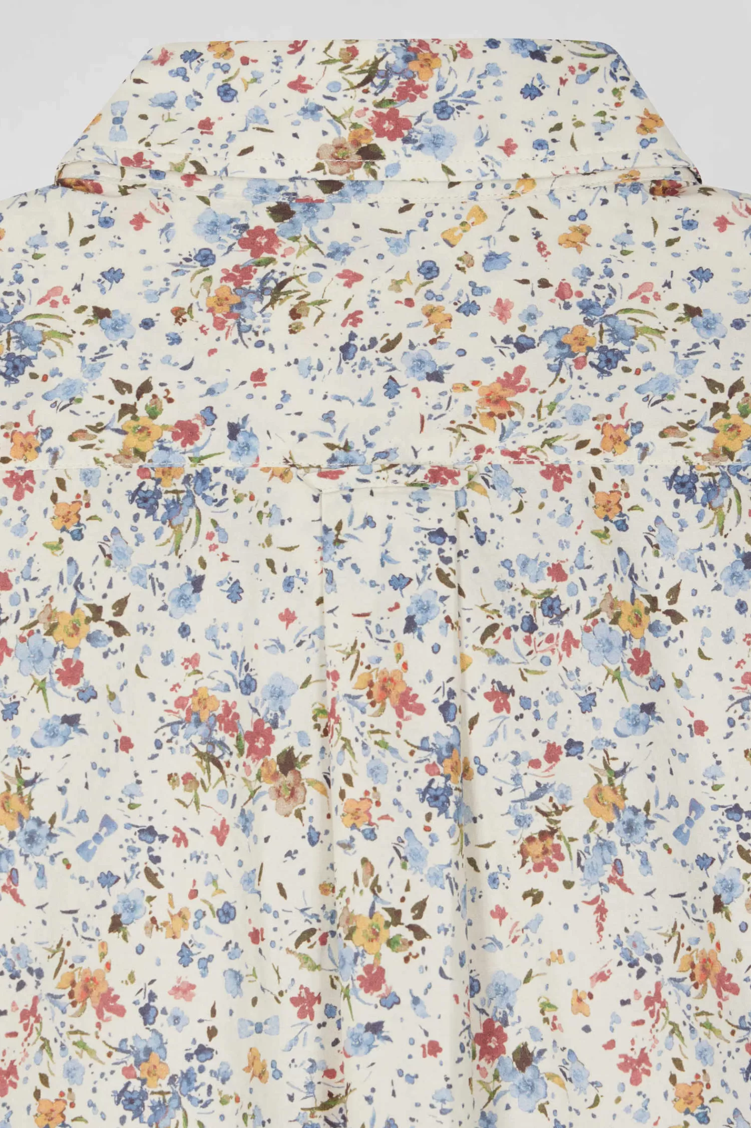 Eden Park Chemise en popeline de coton imprimé floral coupe Regular< Shirts