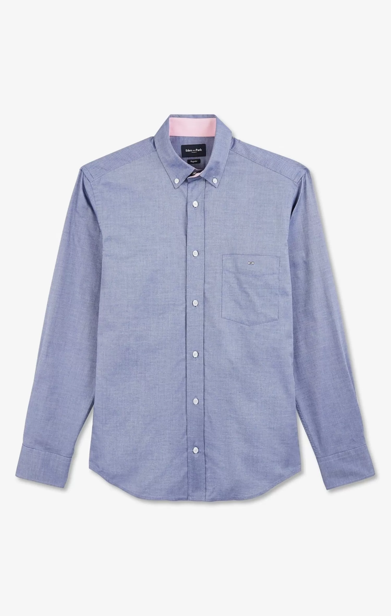 Eden Park Navy blue cotton shirt< Shirts