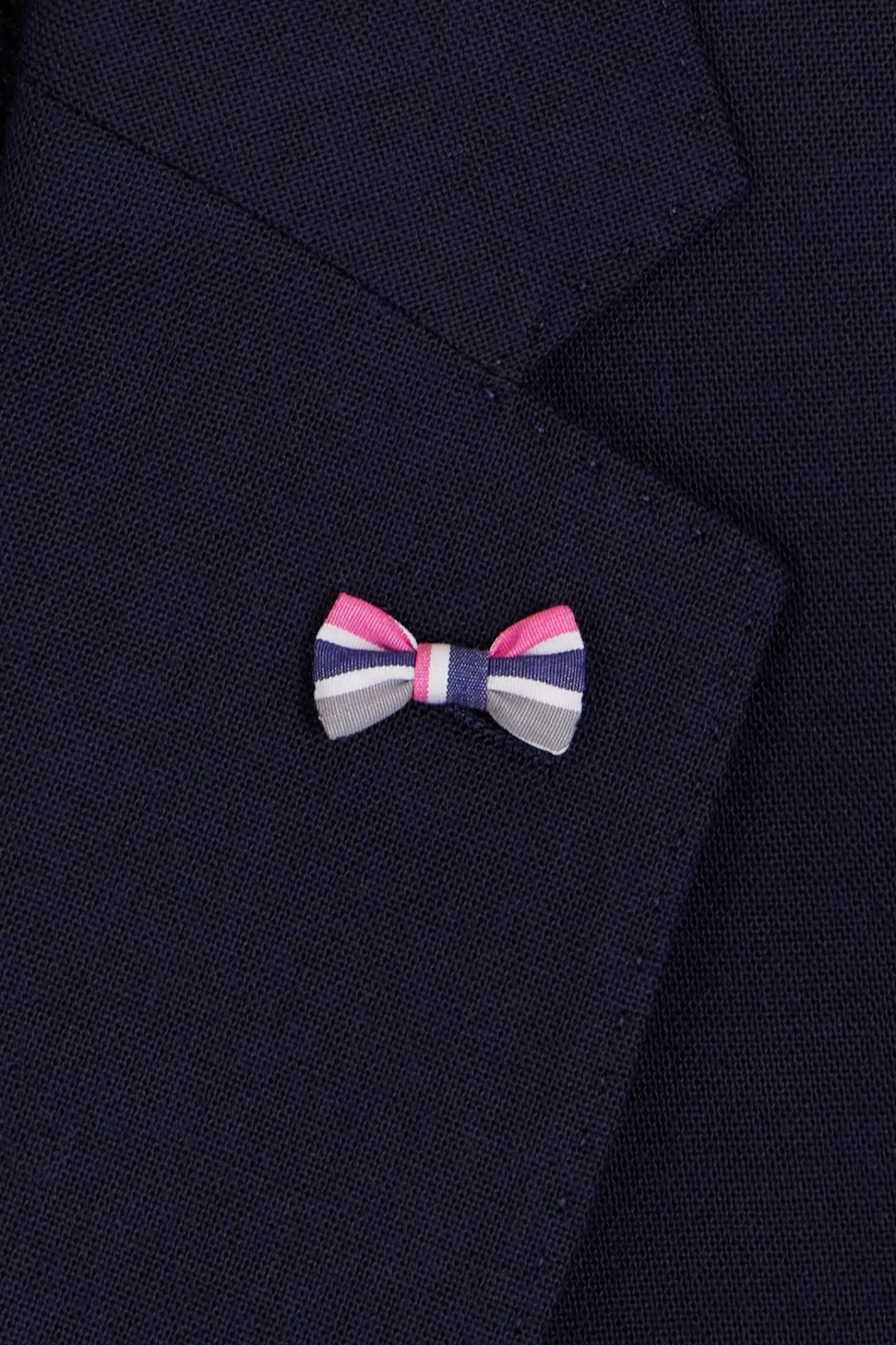 Eden Park Navy blue wool blend jacket with striped lining Modern fit< Jackets And Suits