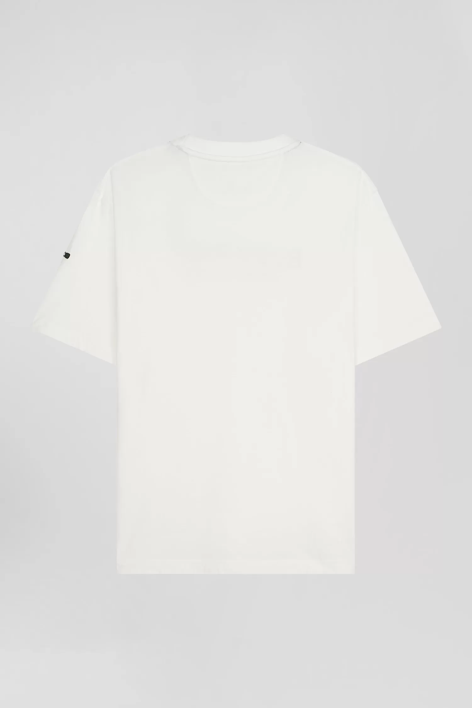 Eden Park Oversize ecru French Flair cotton short-sleeved T-shirt< T-shirts