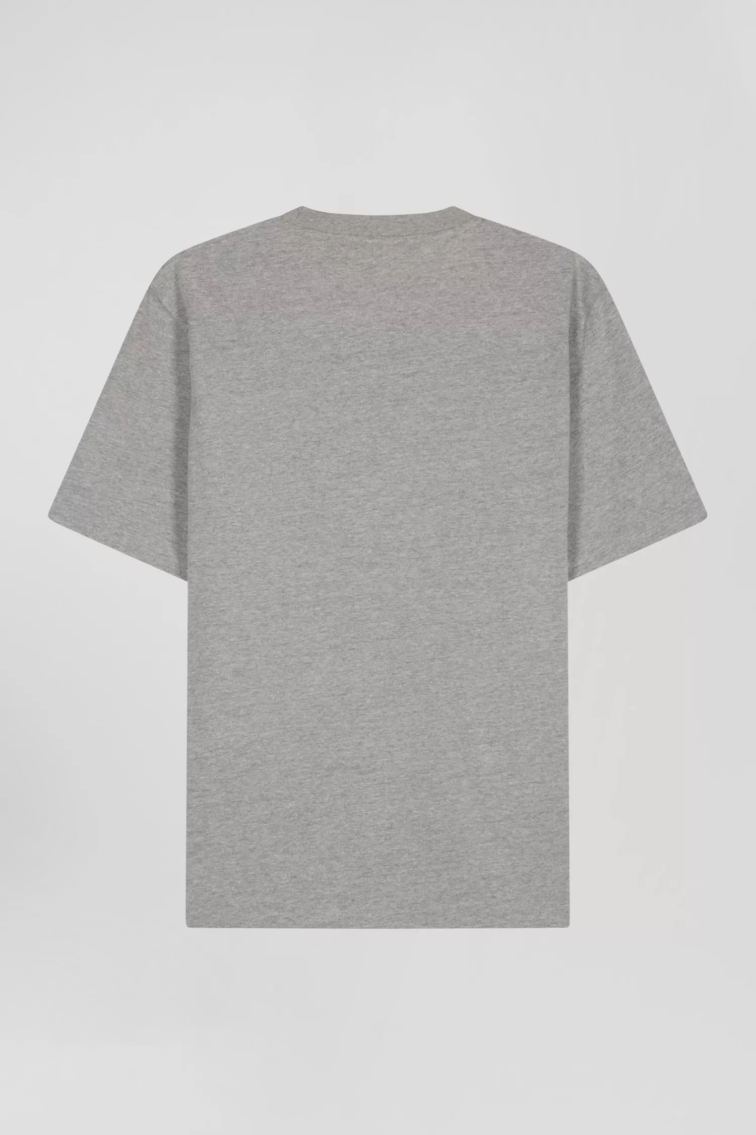 Eden Park Oversize grey French Flair cotton short-sleeved T-shirt< T-shirts