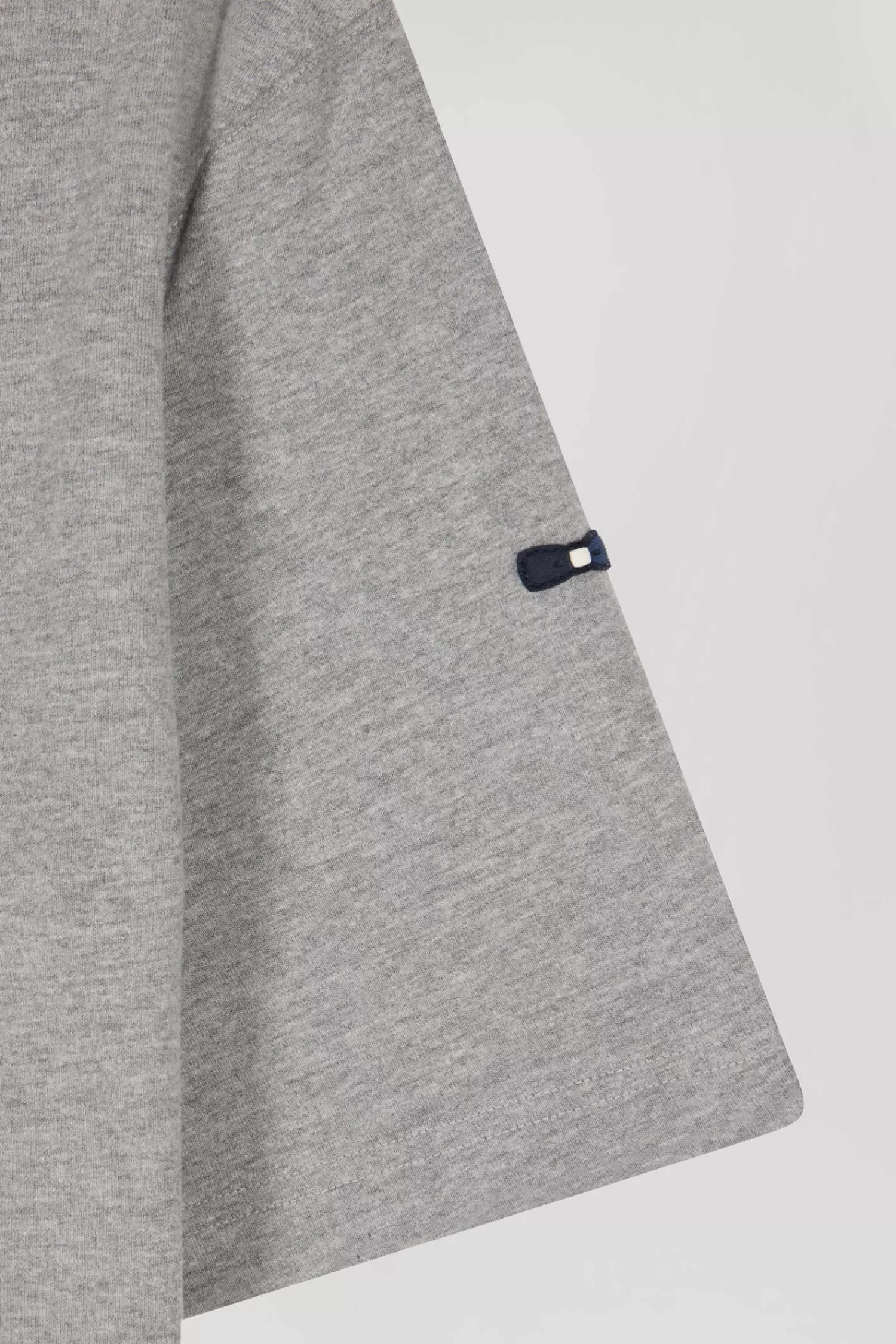 Eden Park Oversize grey French Flair cotton short-sleeved T-shirt< T-shirts