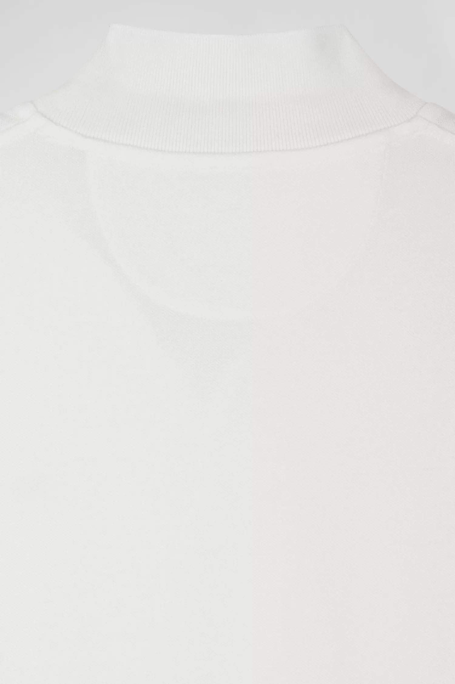 Eden Park Oversized ecru unisex short-sleeved cotton piqué polo shirt<Women Polos | Polos