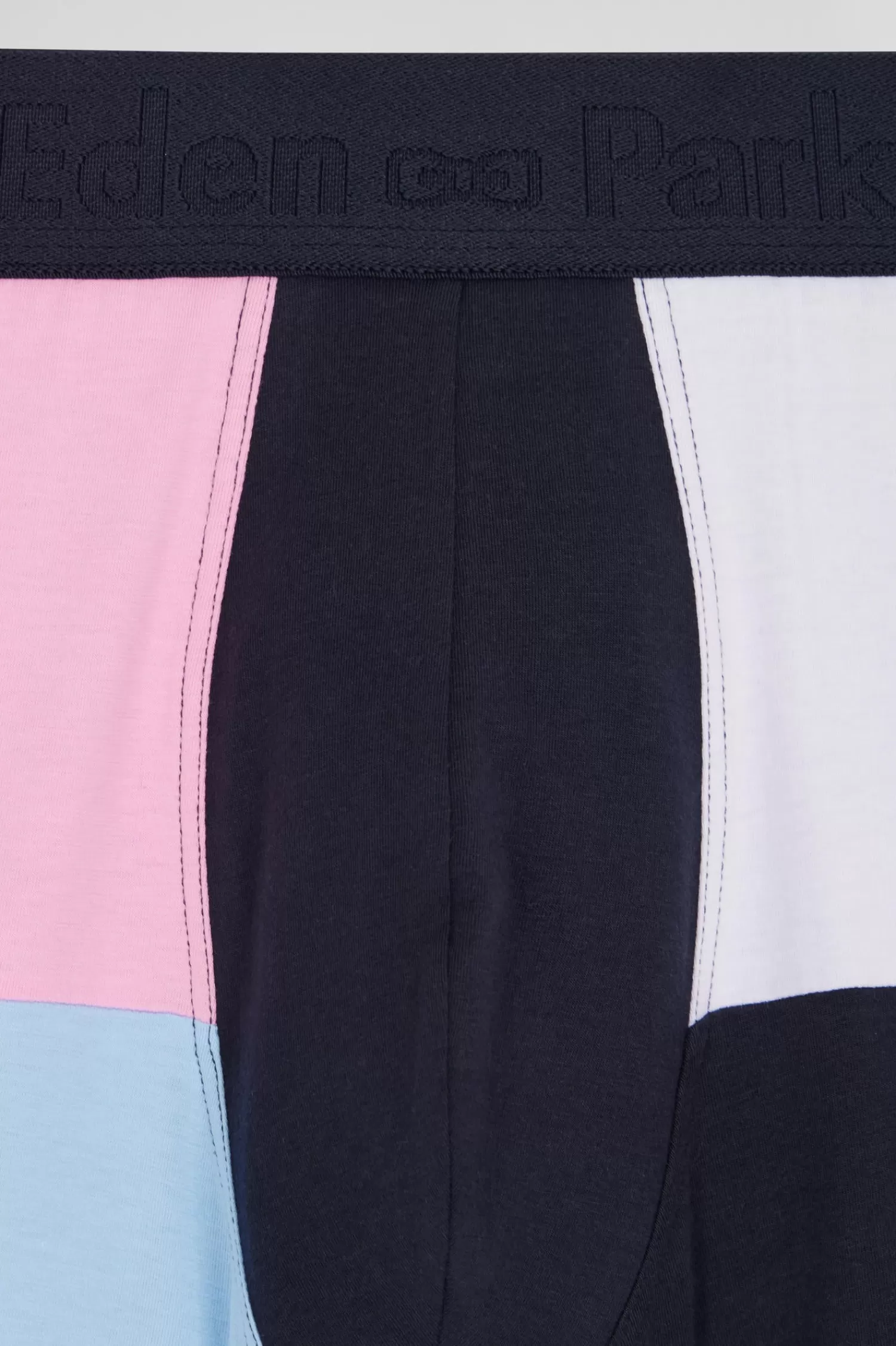 Eden Park Pink colorblock stretch cotton boxers< Underwear