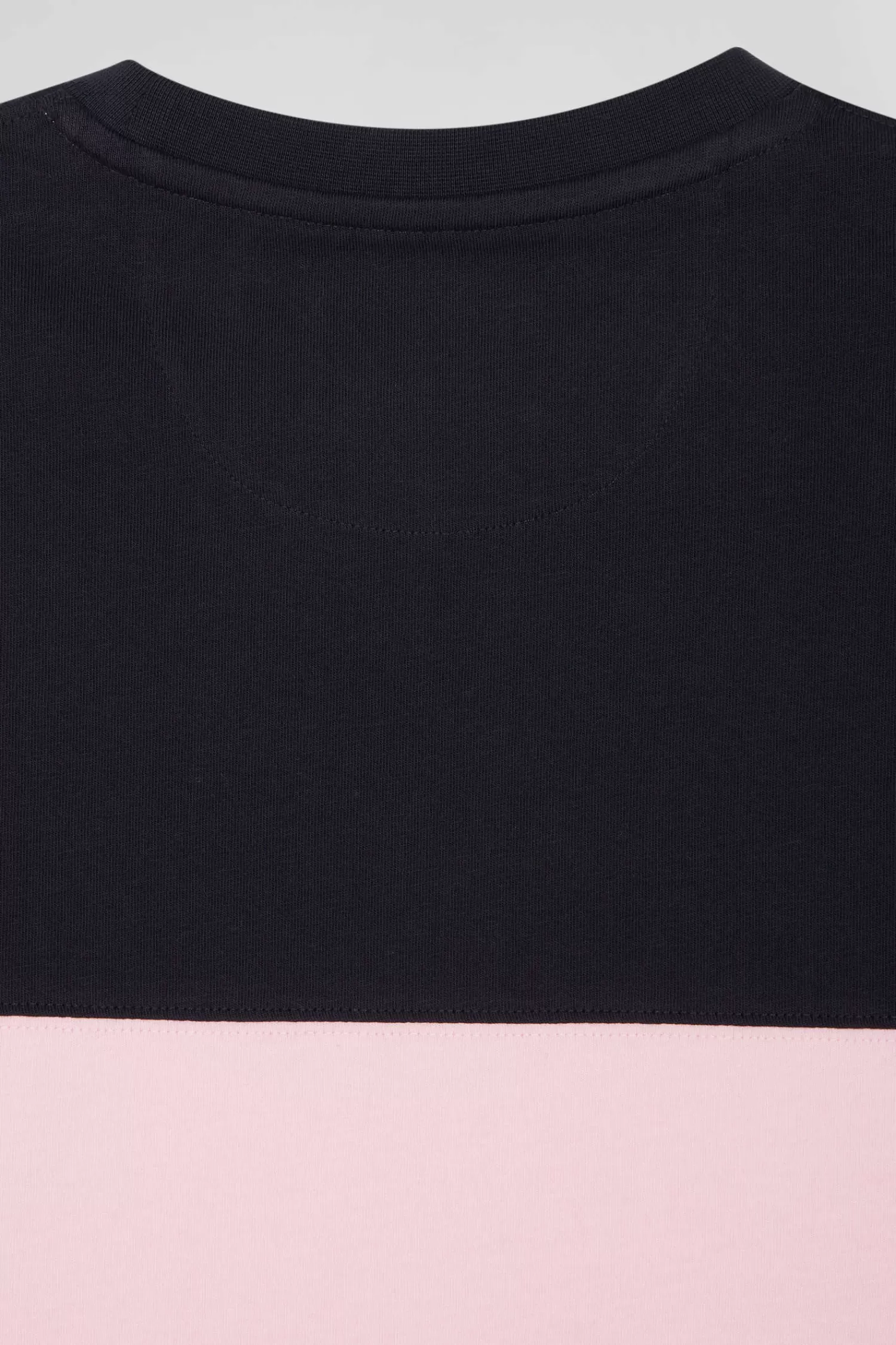 Eden Park Regular navy and pink bicolor short-sleeved cotton T-shirt< T-shirts