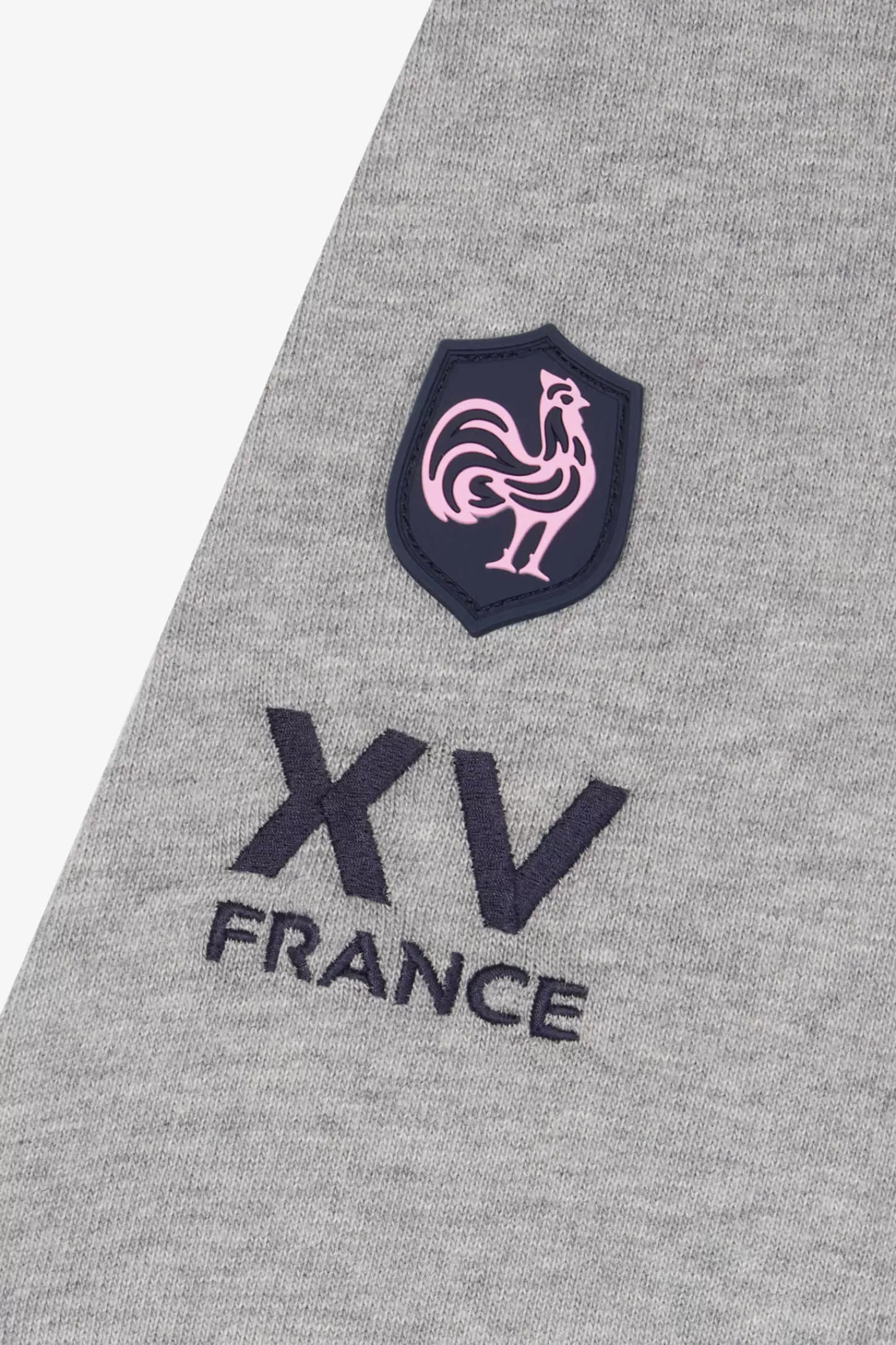 Eden Park Regular navy blue XV de France long-sleeved cotton rugby shirt< Rugby Shirts