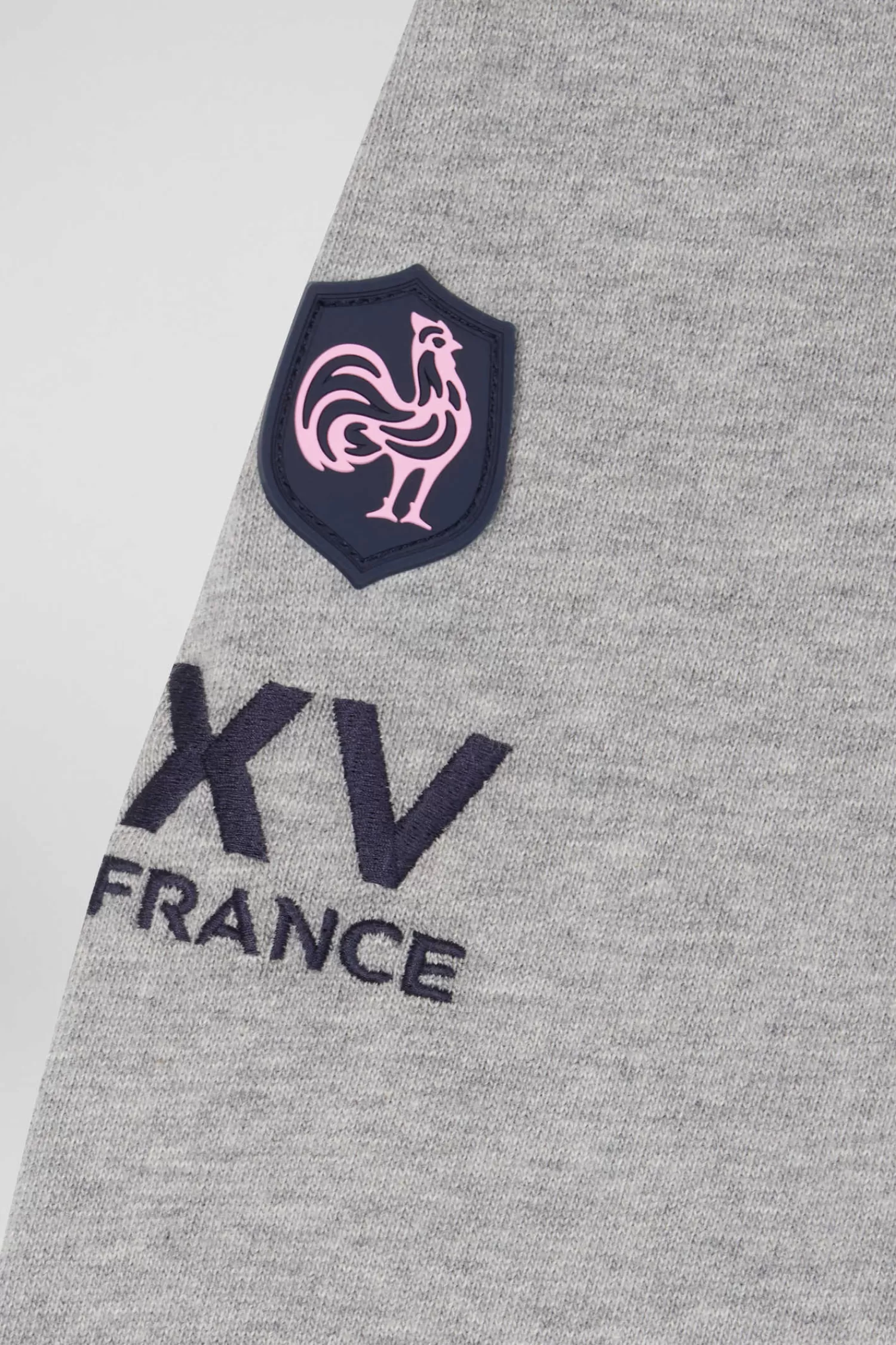 Eden Park Regular tricolor XV de France long-sleeved cotton rugby shirt< Rugby Shirts