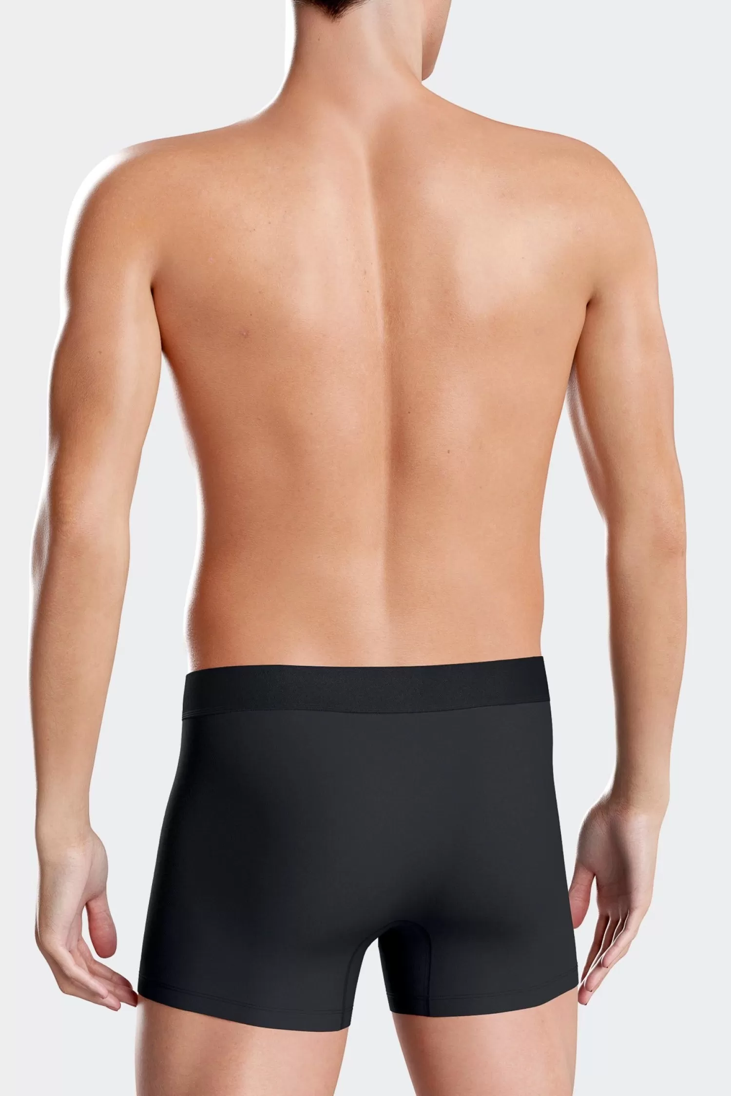 Eden Park Set of 2 brown solid and micro pattern stretch cotton boxers< Underwear