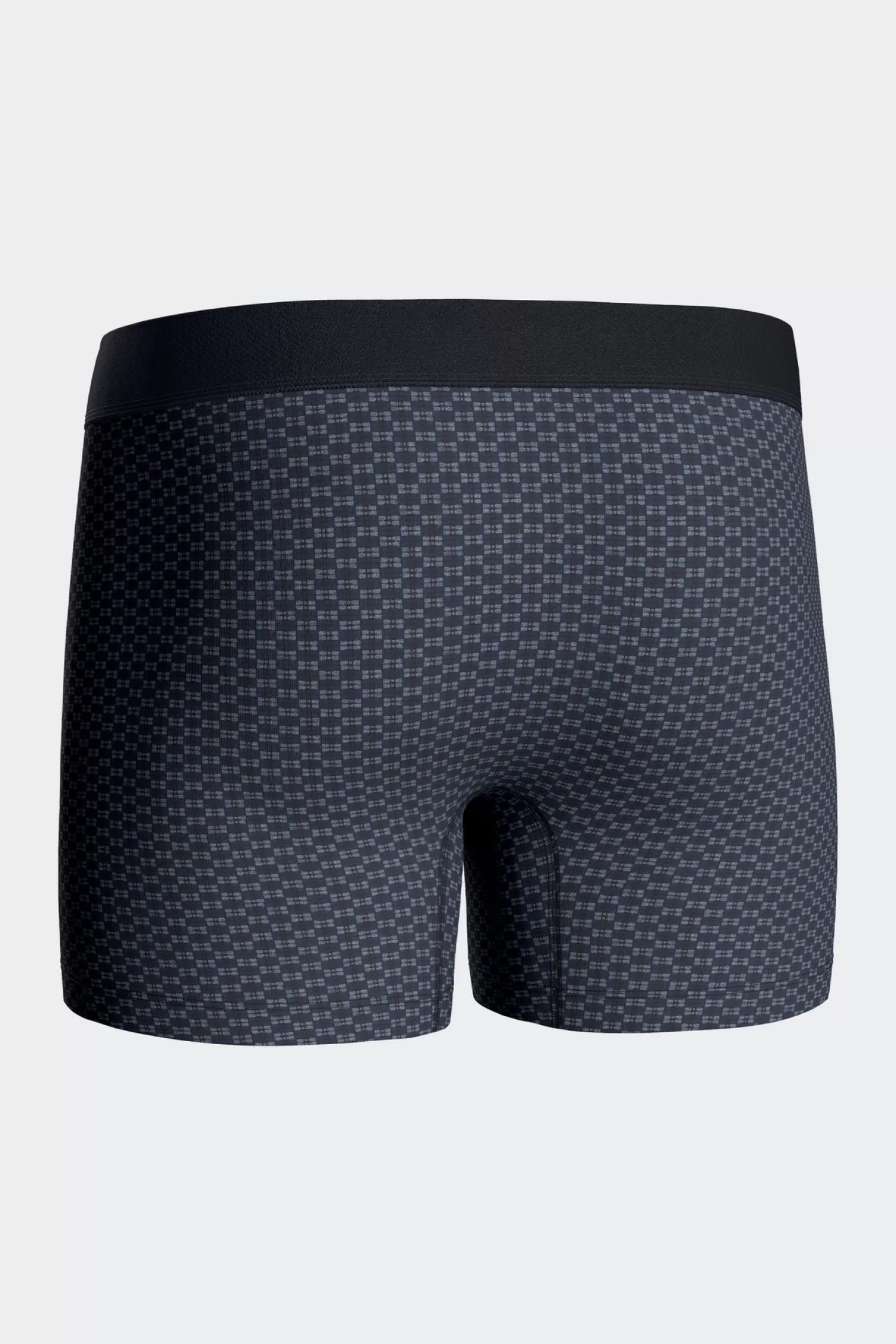 Eden Park Set of 2 dark blue stretch cotton boxers with graphic micro patterns< Underwear
