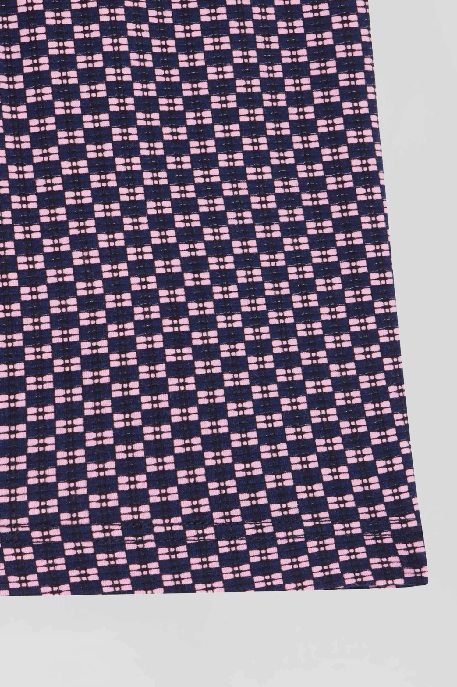 Eden Park Set of 2 pink stretch cotton boxers with graphic micro patterns< Underwear